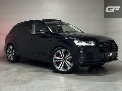 tweedehands Audi Q7 3.0 TFSI Quattro 7p S-Line Black Edition Pano Virt