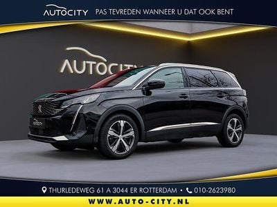Zwart (metallic) Gebruikt 2021 Peugeot 5008 Allure SUV | € 22.950 (Goede deal)