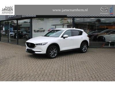 Snowflake white pearl mica (25d) (licht wit) Gebruikt 2020 Mazda CX-5 Signature SUV | € 30.900 (Eerlijke prijs)