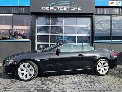 Occasion BMW 650 Cabriolet Executive 367 PK (269 kW) 2007 Zwart Cabriolet