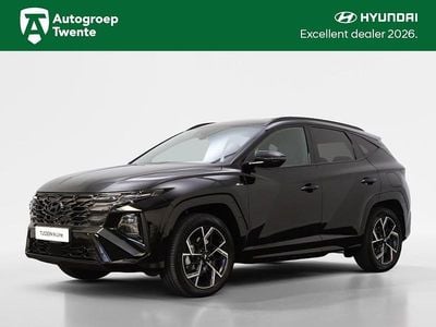 Abyss black (zwart metallic) Occasion 2025 Hyundai Tucson N Line SUV | € 38.900 (Goede deal)