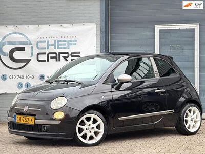 Zwart (metallic) Occasion 2010 Fiat 500 Hatchback | € 4.295 (Eerlijke prijs)