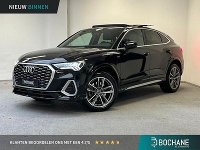 Zwart (metallic) Occasion 2022 Audi Q3 Sportback S-Line SUV | € 38.700 (Goede deal)