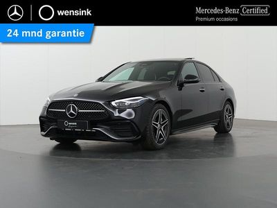 Occasion Mercedes C180 AMG 170 PK (125 kW) 2025 Zwart, metallic lak Sedan