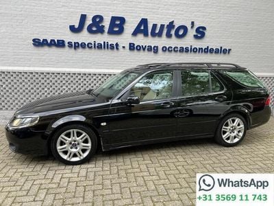 Zwart Gebruikt 2005 Saab 9-5 Vector Stationwagen | € 8.950