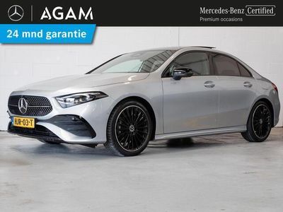 Grijs Gebruikt 2025 Mercedes A180 AMG line Plus Sedan | € 42.450