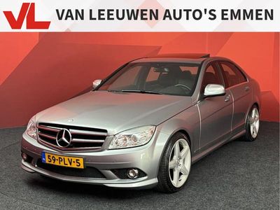 Grijs, metallic lak Occasion 2008 Mercedes C300 Sedan | € 11.900