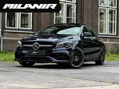 Blauw Gebruikt 2017 Mercedes CLA45 AMG Ambition Sedan | € 34.950 (Iets duurder)