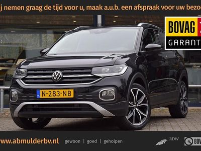 Zwart Occasion 2021 VW T-Cross Advance SUV | € 23.990 (Eerlijke prijs)