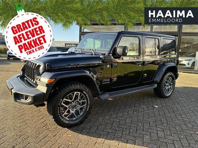 Zwart Gebruikt 2021 Jeep Wrangler Unlimited 80th Anniversary SUV | € 57.950 (Iets duurder)