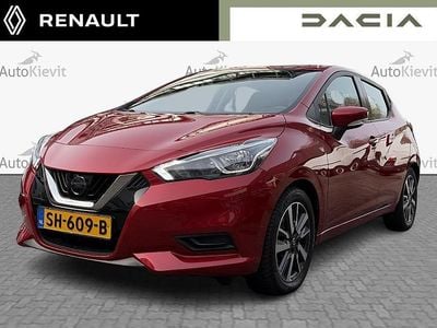 Occasion Nissan Micra Acenta 90 PK (66 kW) 2018 Rood Hatchback