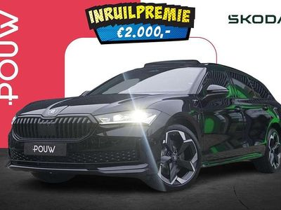 Zwart Nieuw 2025 Skoda Superb Business Line Stationwagen | € 55.250 (Eerlijke prijs)