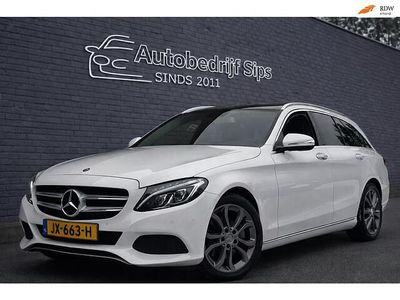 Occasion Mercedes C180 Prestige 156 PK (114 kW) 2015 Wit Stationwagen