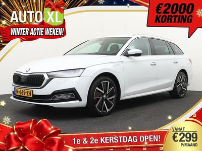 Wit Gebruikt 2021 Skoda Octavia Business Line Stationwagen | € 21.940 (Eerlijke prijs)