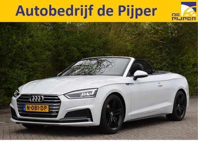 tweedehands Audi A5 Cabriolet 40 TFSI Pro Line Sport S-Line Mild Hybrid DIGITALE TELLERS, CAMERA, CARPLAY, AMBIANCEVERLICHTING, LEDER, NAVI, FULL LED / XENON