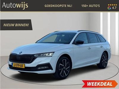Wit Gebruikt 2020 Skoda Octavia Business Line Stationwagen | € 19.895 (Goede deal)