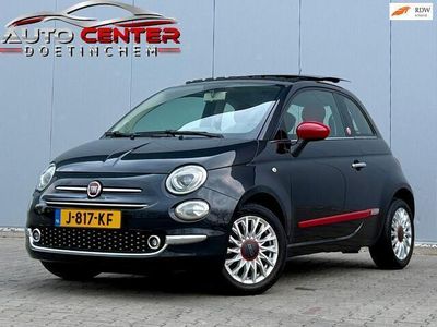 Zwart Gebruikt 2017 Fiat 500 Lounge Hatchback | € 8.799 (Eerlijke prijs)