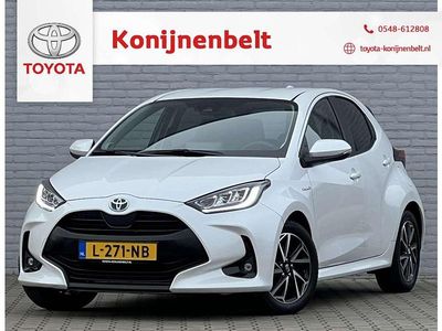 Occasion Toyota Yaris Hybrid Style 116 PK (85 kW) 2021 Wit, andere lak Hatchback