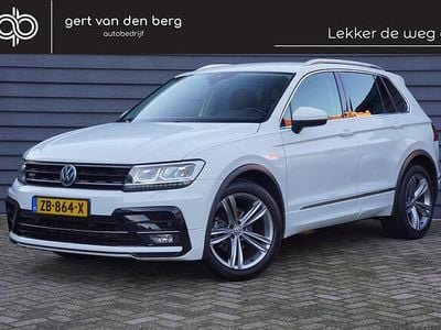 Wit Occasion 2018 VW Tiguan R-line SUV | € 19.900 (Goede deal)