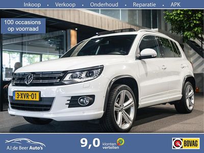 Occasion VW Tiguan R-line Edition 161 PK (118 kW) 2014 Wit, metallic lak SUV