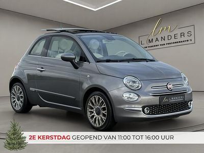 Grijs (metallic) Gebruikt 2019 Fiat 500 Lounge Hatchback | € 10.995 (Eerlijke prijs)