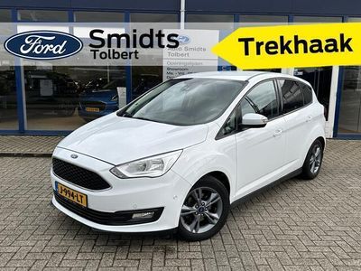 tweedehands Ford C-MAX 125PK Titanium | Trekhaak | Stoel, Stuur & Voorruitverwarming | Park. sensoren V