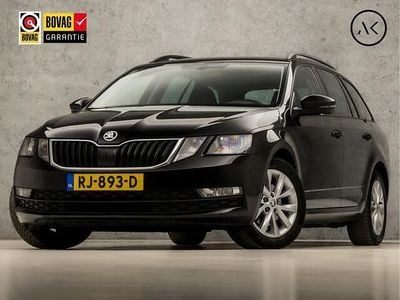 Zwart Occasion 2017 Skoda Octavia SportLine Stationwagen | € 8.945 (Eerlijke prijs)