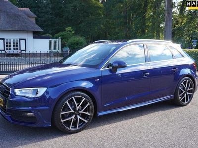 Blauw Occasion 2015 Audi A3 Sportback Ambition Hatchback | € 14.900 (Duur)