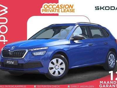 Blauw Gebruikt 2021 Skoda Kamiq Active SUV | € 15.750 (Goede deal)