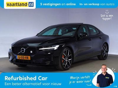 tweedehands Volvo S60 T8 TWIN ENGINE Polestar 405pk [ Leder Panoramadak HarmanKardon ]