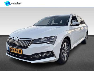 Occasion Skoda Superb Business Line 218 PK (160 kW) 2024 Wit Stationwagen