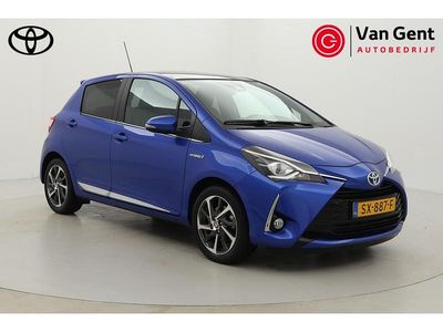Occasion Toyota Yaris Premium 101 PK (74 kW) 2018 Blauw Hatchback