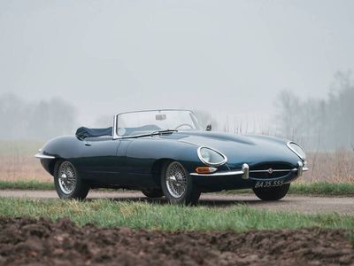 Occasion Jaguar E-Type 269 PK (197 kW) 1961 Blauw Cabriolet