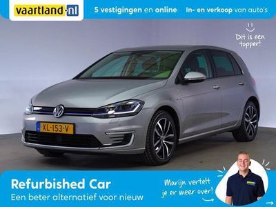 tweedehands VW e-Golf Executive [ Warmtepomp Virtual cockpit Camera ]