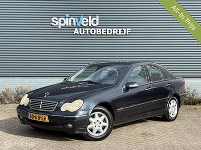 Occasion Mercedes C200 Avantgarde 163 PK (119 kW) 2003 Zwart Sedan