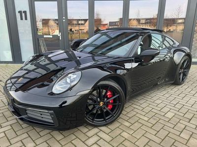 tweedehands Porsche 911 Carrera S 3.0 Sportuitlaat,Panoramadak,Black on Black stoelventilatie, Dealer onderhouden