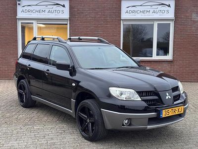 Zwart Occasion 2007 Mitsubishi Outlander Invite+ SUV | € 2.999 (Iets duurder)
