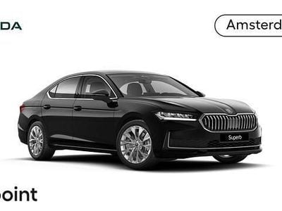 Nieuw Skoda Superb Business Line 204 PK (150 kW) 2025 Zwart, metallic lak Hatchback