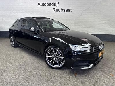 Zwart, metallic lak Gebruikt 2018 Audi A4 Black Edition Stationwagen | € 18.995 (Eerlijke prijs)