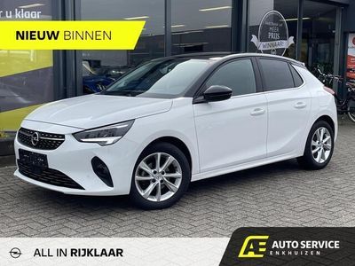 tweedehands Opel Corsa 1.2 Elegance Sport RIJKLAAR incl. Service en garantie | Panorama dak | Camera | LMV | Clima | Winterpakket | 1e eig. | zeer lage km stand!!