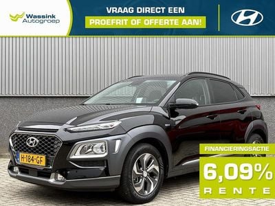 Zwart metallic Occasion 2020 Hyundai Kona Premium SUV | € 20.535 (Eerlijke prijs)