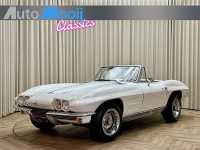 Occasion Chevrolet Corvette C2 300 PK (220 kW) 1963 Wit Cabriolet