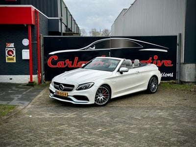 Occasion Mercedes S63 AMG AMG 511 PK (375 kW) 2018 Wit / designo kasjmierwit magno Cabriolet