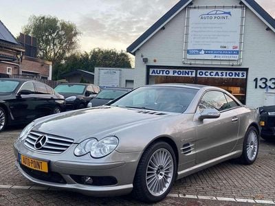 Occasion Mercedes SL55 AMG AMG 500 PK (367 kW) 2003 Zilver, metallic lak Cabriolet
