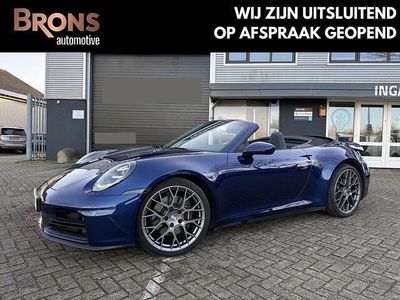 Occasion Porsche 911 Sport 394 PK (289 kW) 2025 Blauw Cabriolet