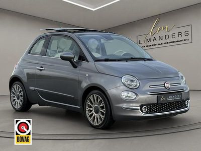 Grijs (metallic) Gebruikt 2019 Fiat 500 Lounge Hatchback | € 10.995 (Eerlijke prijs)