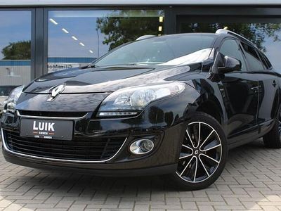 Zwart (metallic) Gebruikt 2013 Renault Mégane GrandTour Bose Edition Stationwagen | € 2.700