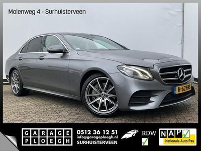 tweedehands Mercedes E220 D 195pk Aut9 AMG Solution Sport Business Apple Sfe