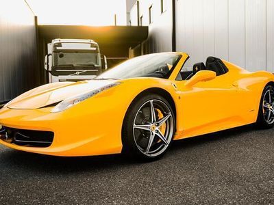 tweedehands Ferrari 458 Spider 4.5 V8 - Giallo Triplo Strato - Lift - JBL