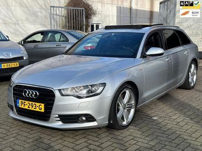 tweedehands Audi A6 Avant 2.0 TDI Pro Line Plus S-Line Bj:2012 6 Versn. Airco Leder Pano Parksensor NAP